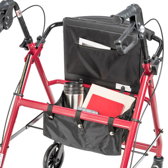 Drive Aluminum Rollator with larger 7.5" Wheels