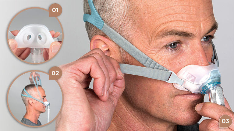 Load image into Gallery viewer, Brevida Nasal Pillows CPAP Mask
