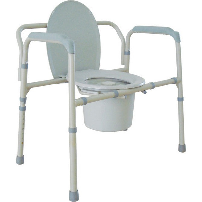Drive Medical Bariatric Commode (650 lb Capacity)
