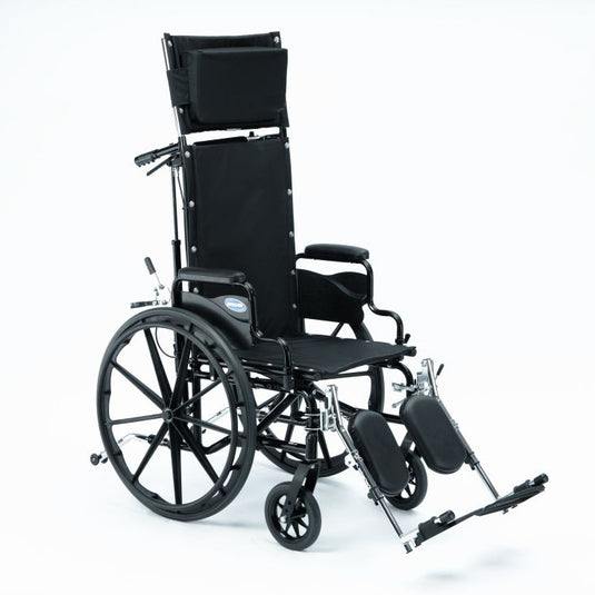 Hi Back Reclining Wheelchair Rental - 18in Wide