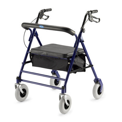 Aluminum 4-Wheel Rollator Rental - Extra Wide Size